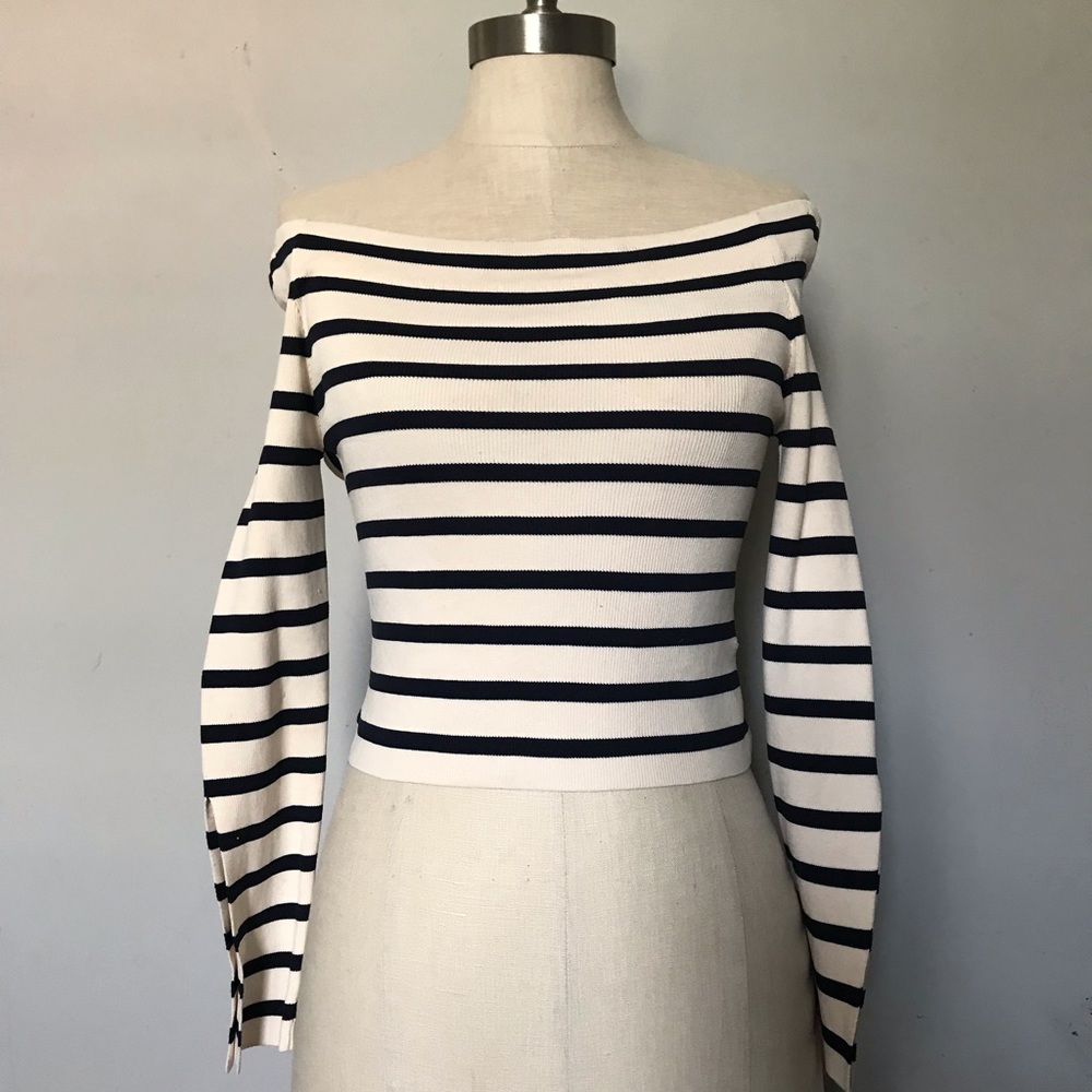 Brand new topshop stretch off the shoulder Top
